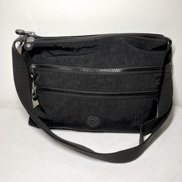 Kipling Other - Kipling Black Alvar Crossbody Bag. Black. Multiple pockets. Light
